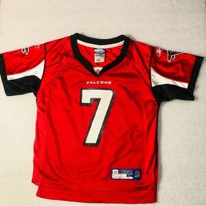 Vtg Atlanta Falcons Michael Vick #7 Reebok NFL Jersey Youth Sz Large(7) Red